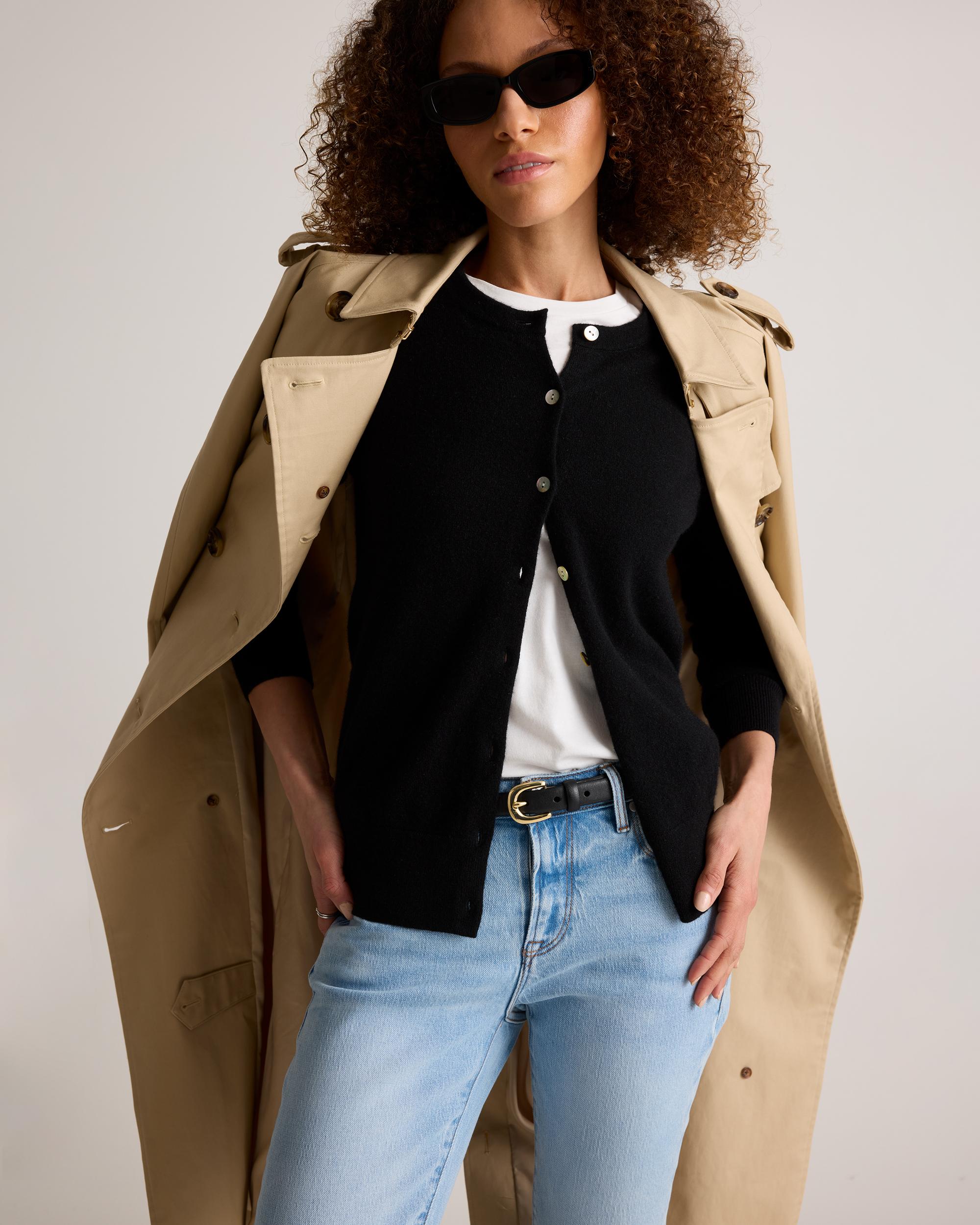 Quince | Women's Luna Stretch Slim Boyfriend Jeans Organic Cotton Product Image