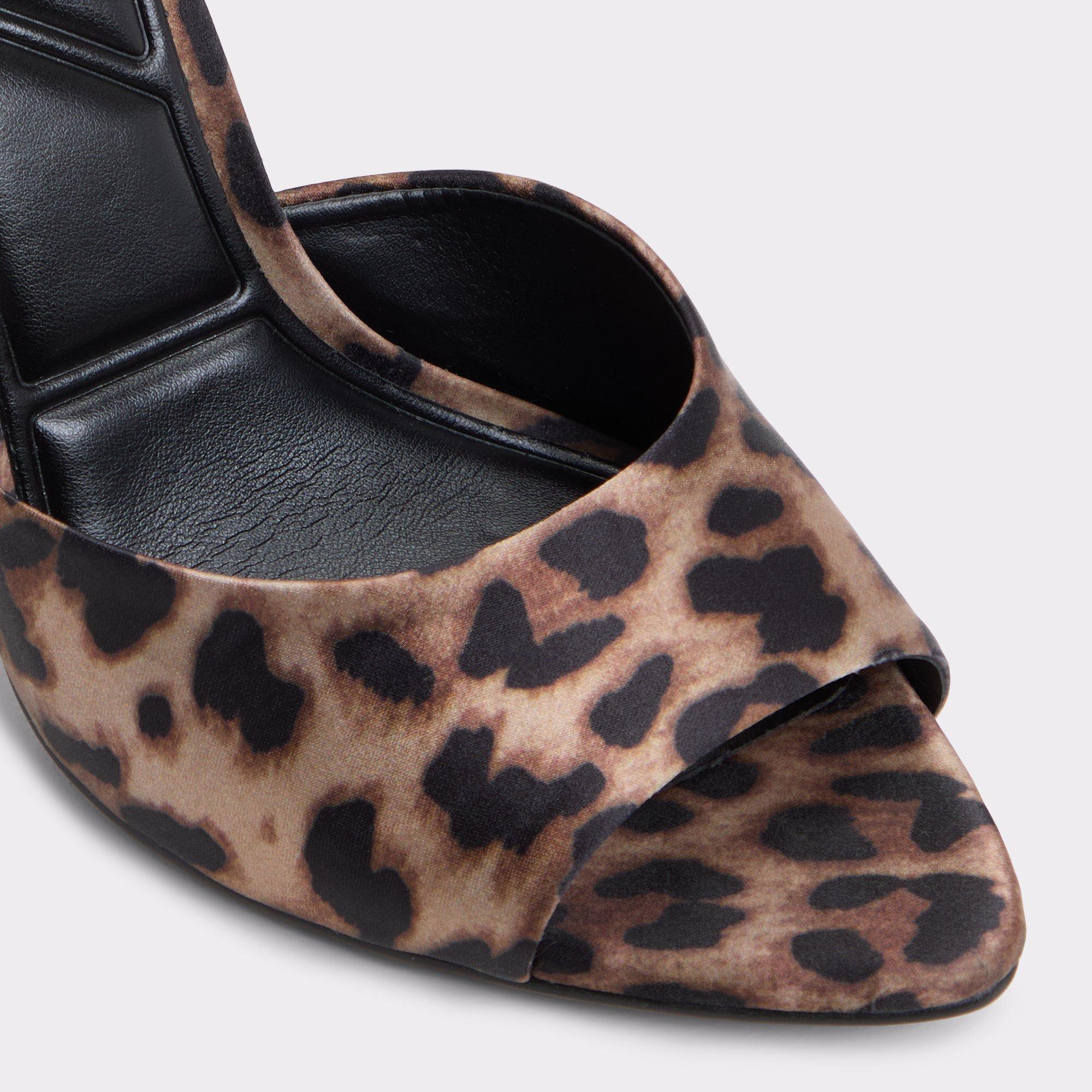 Rylea Brown Multi Textile Other Women's Heeled mules | ALDO US Product Image