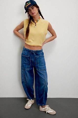 We The Free Silverton Pull-On Barrel Jeans Product Image