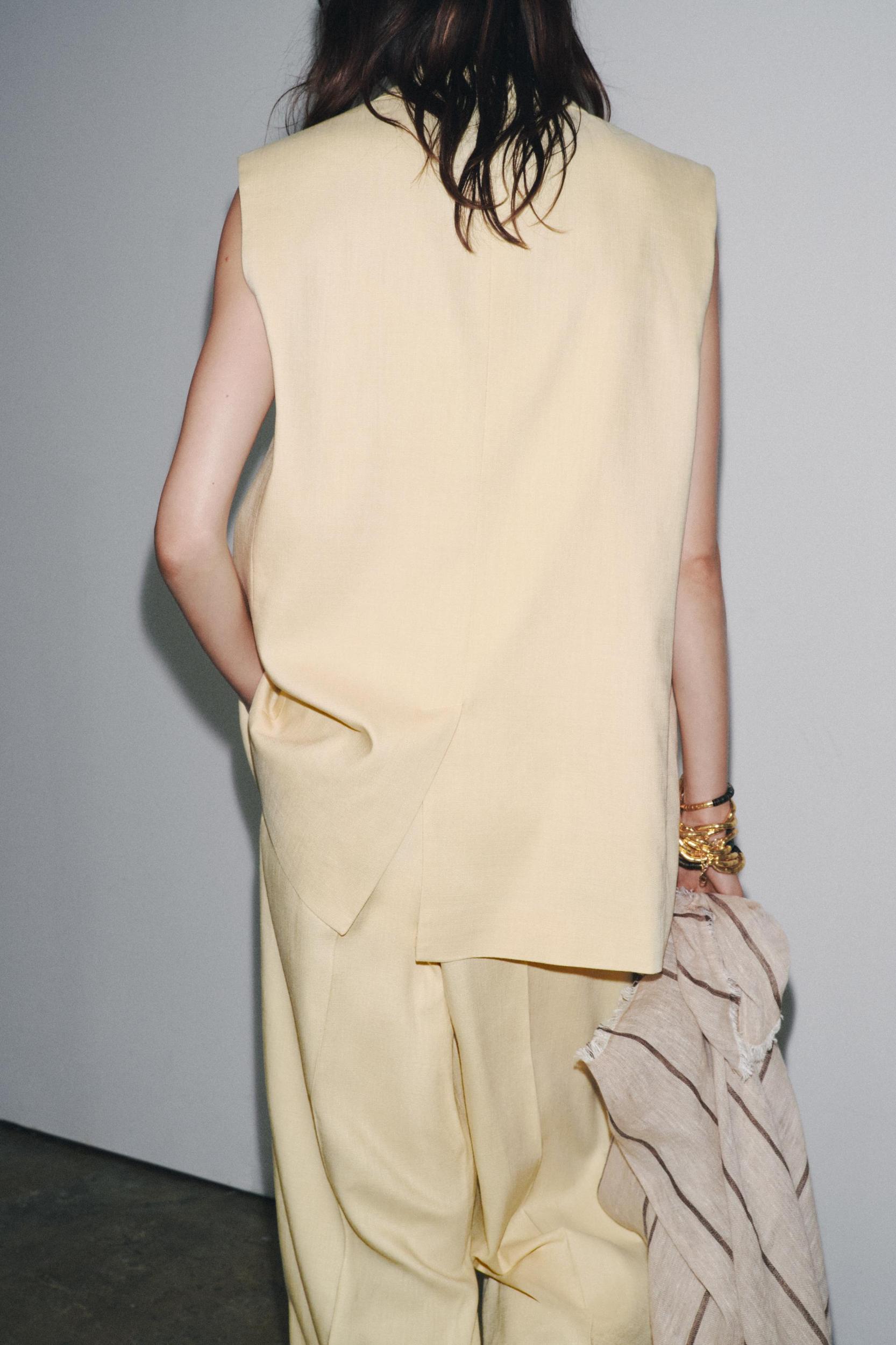 ZW COLLECTION WIDE LEG PLEATED PANTS Product Image