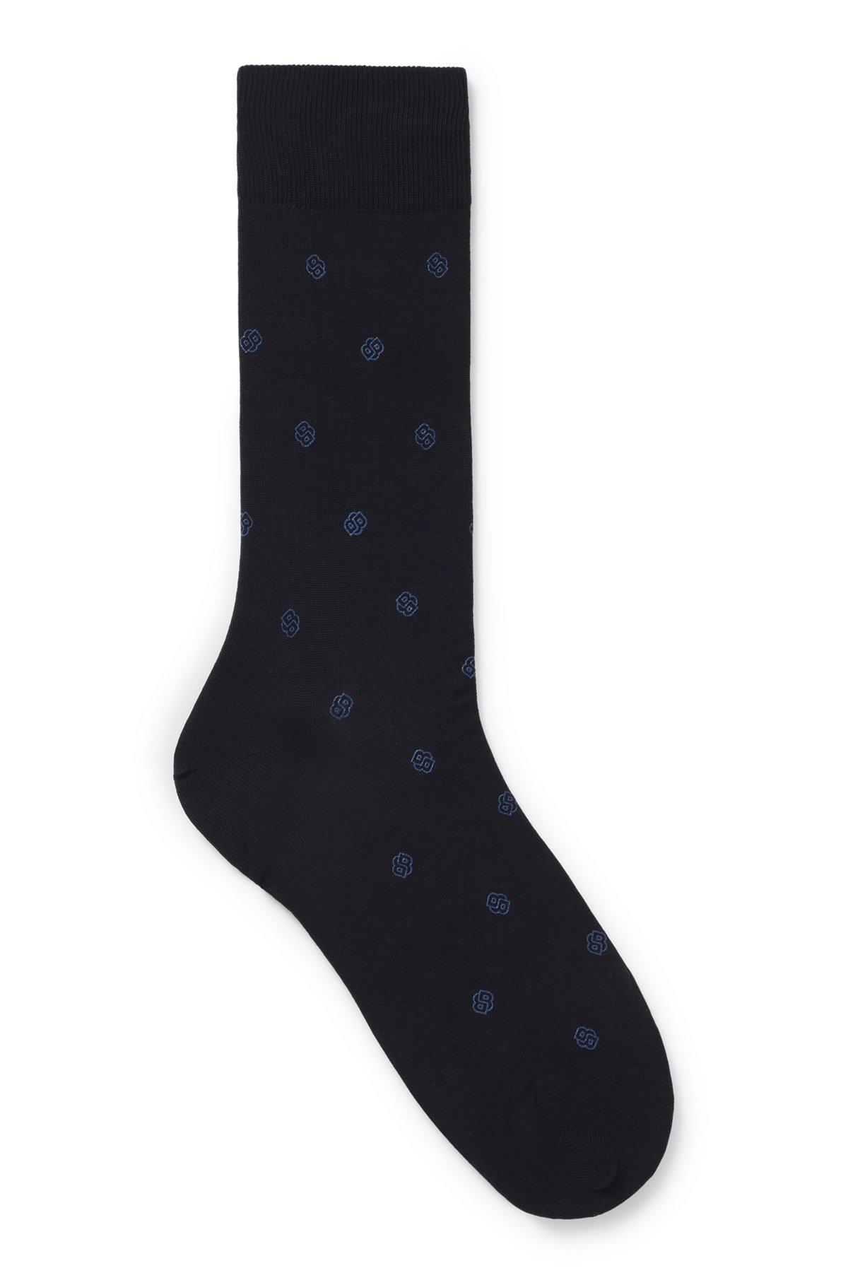 Regular-length socks with Double B monograms Product Image