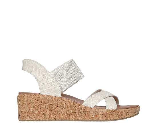 Skechers Womens Slip-Ins Beverlee Lux Wedge Sandal Product Image