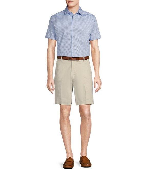 Daniel Cremieux Signature Label Mini Geo Print Short Sleeve Shirt Product Image