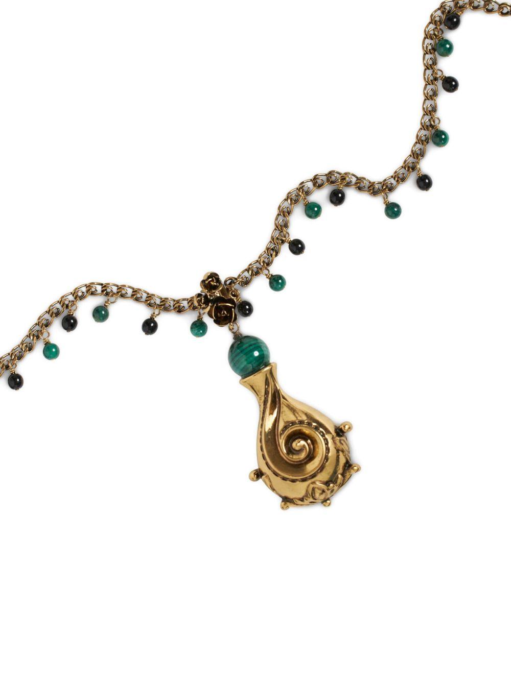 paisley-pendant necklace Product Image