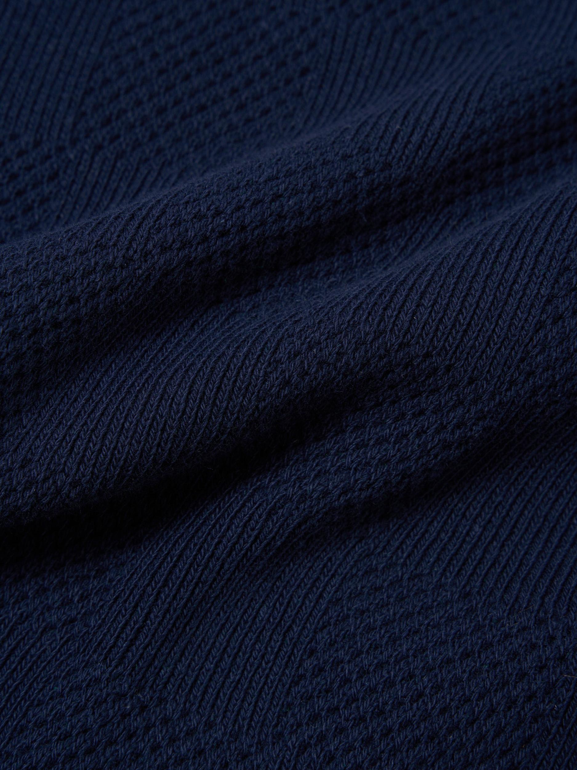 Bright Navy Fantasy Checkerboard Vacation Polo Product Image