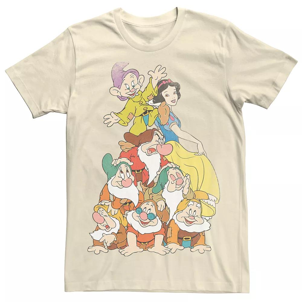 Disney's Snow White & the Seven Dwarves Men's Squad Stack Tee,  Product Image