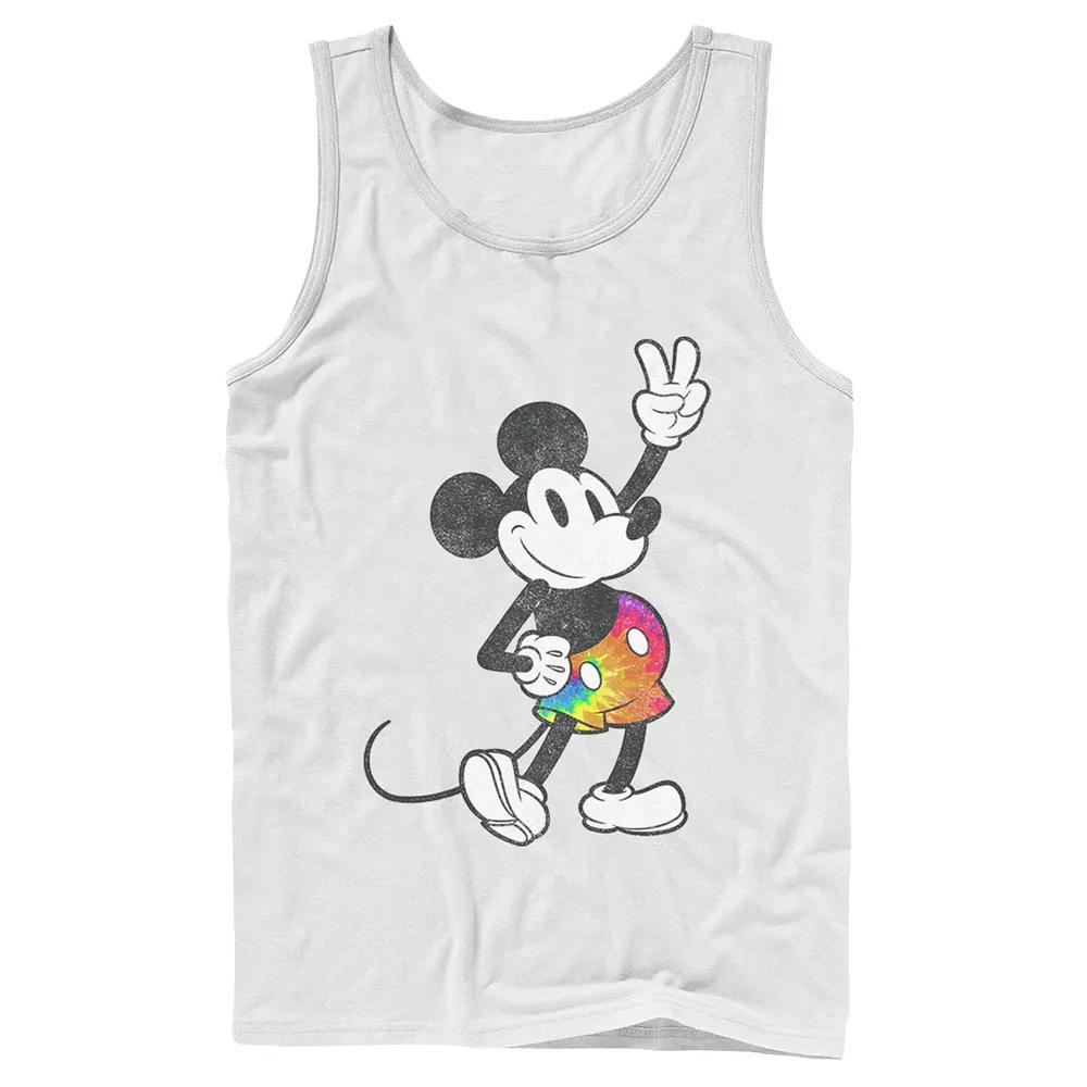 Disney's Mickey Mouse Men's Tie Dye Pants Portrait Tank Top,  Product Image