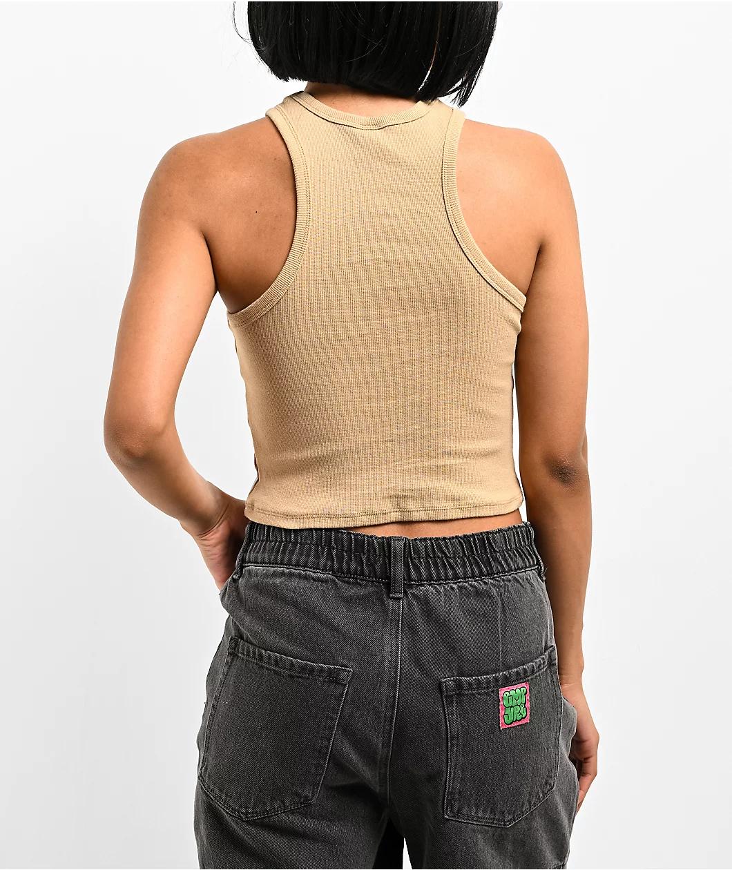 Zine Nimah Incense Crop Tank Top Product Image