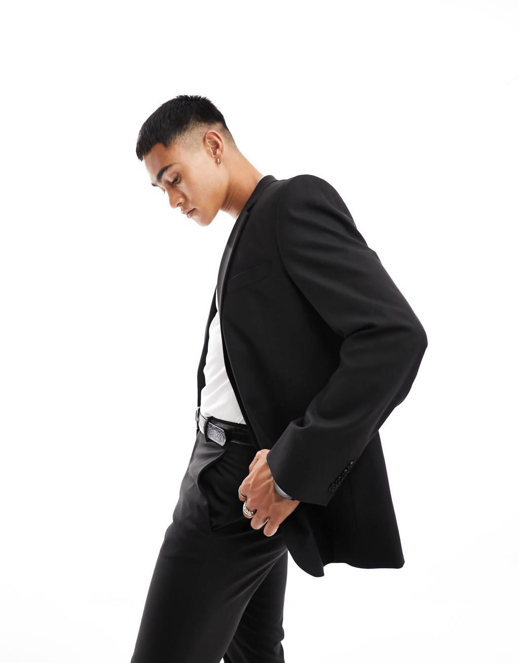 ASOS DESIGN slim suit jacket Product Image