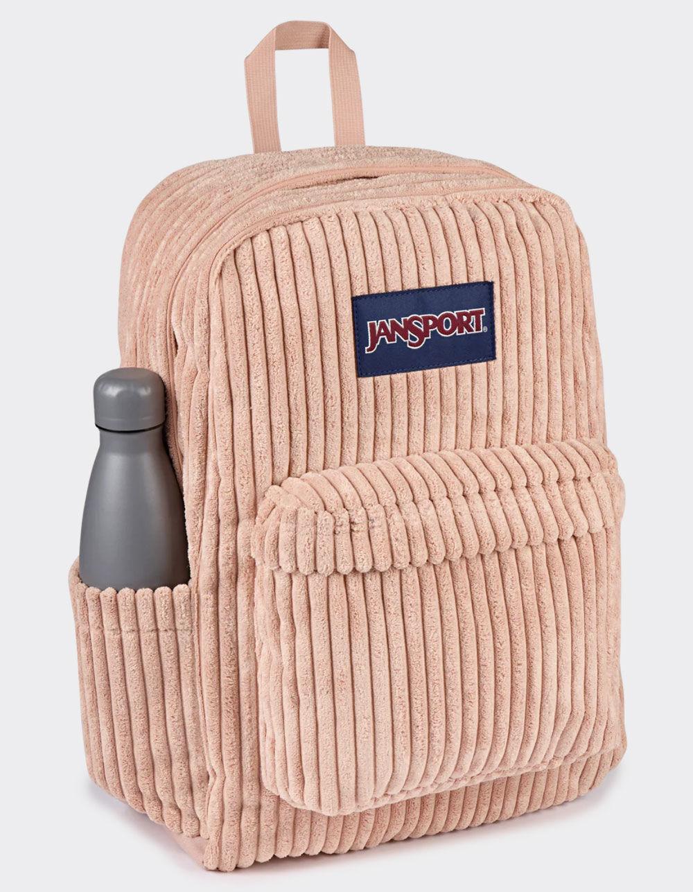JANSPORT SuperBreak Plus FX Backpack - SURREAL CORDUROY MISTY ROSE Product Image