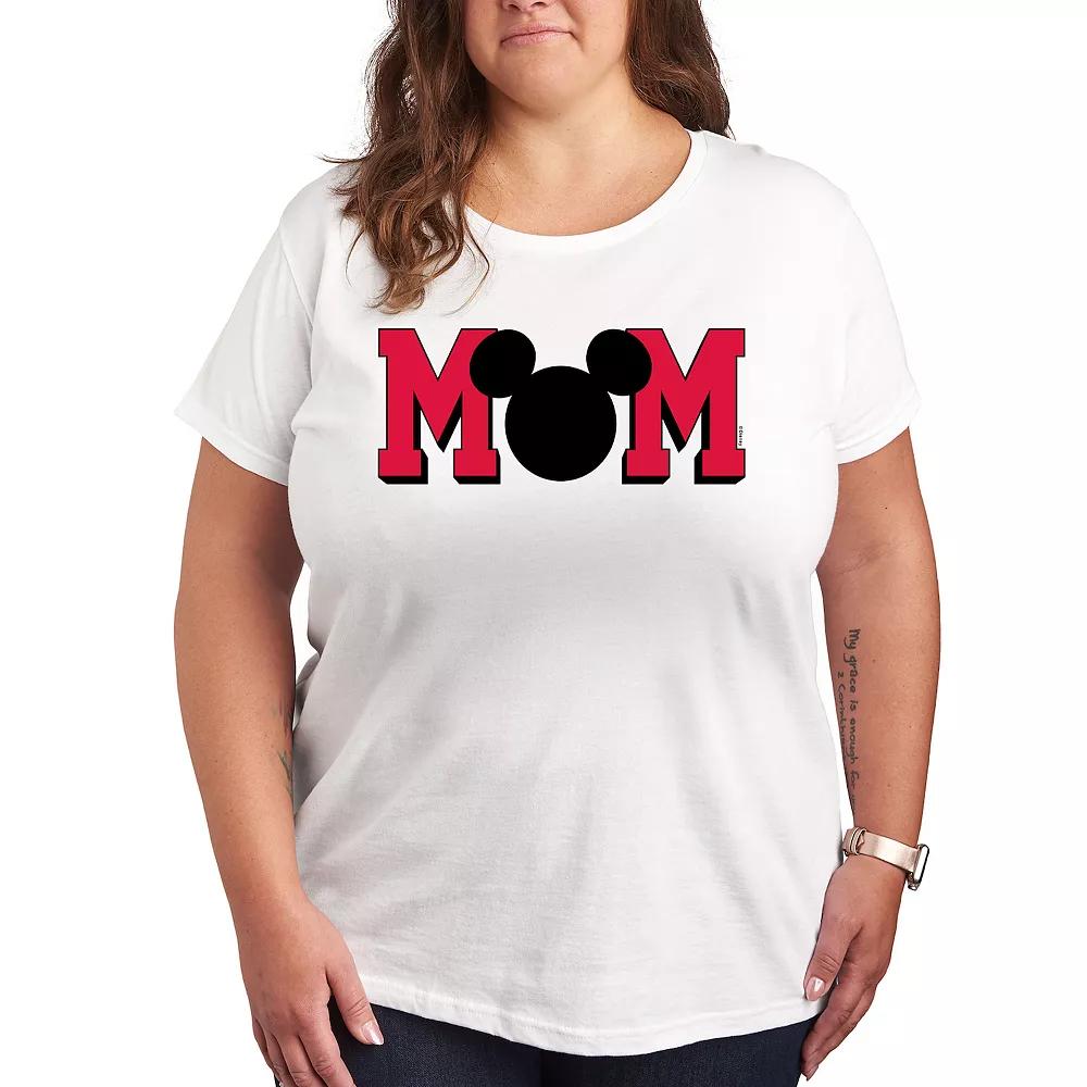 Disney's Mickey Mouse Plus Mom Graphic Tee, Women's,  Product Image