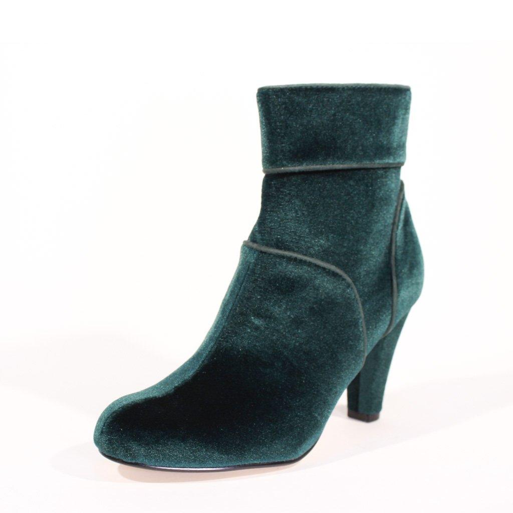 Topaz Velvet Booties Product Image