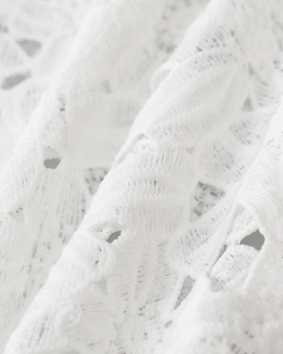 White Cut Out Button Maxi Dress Product Image