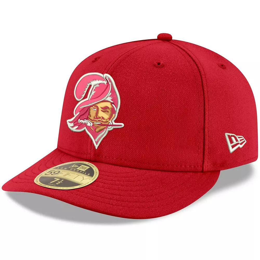 Men's New Era Red Tampa Bay Buccaneers Omaha Throwback Low Profile 59FIFTY Fitted Hat, Size: 6 7/8 Product Image