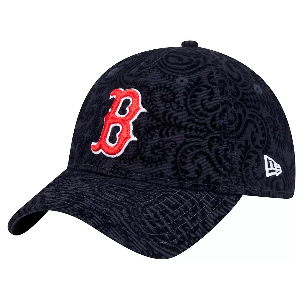 Women's New Era Navy Boston Red Sox Flair 9TWENTY Adjustable Hat, Blue Product Image