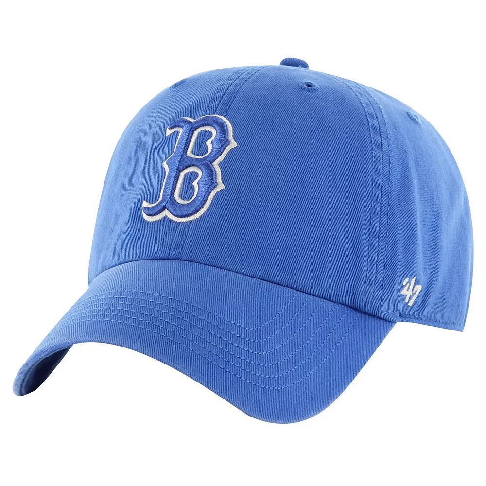 Men's '47 Blue Boston Red Sox Classic Franchise Fitted Hat, Size: Medium Product Image