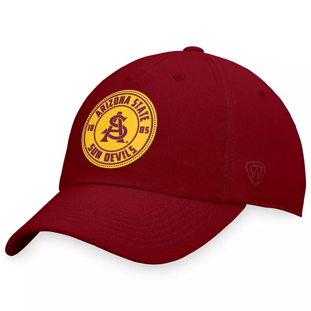 Men's Top of the World Maroon Arizona State Sun Devils Region Adjustable Hat, Red Product Image