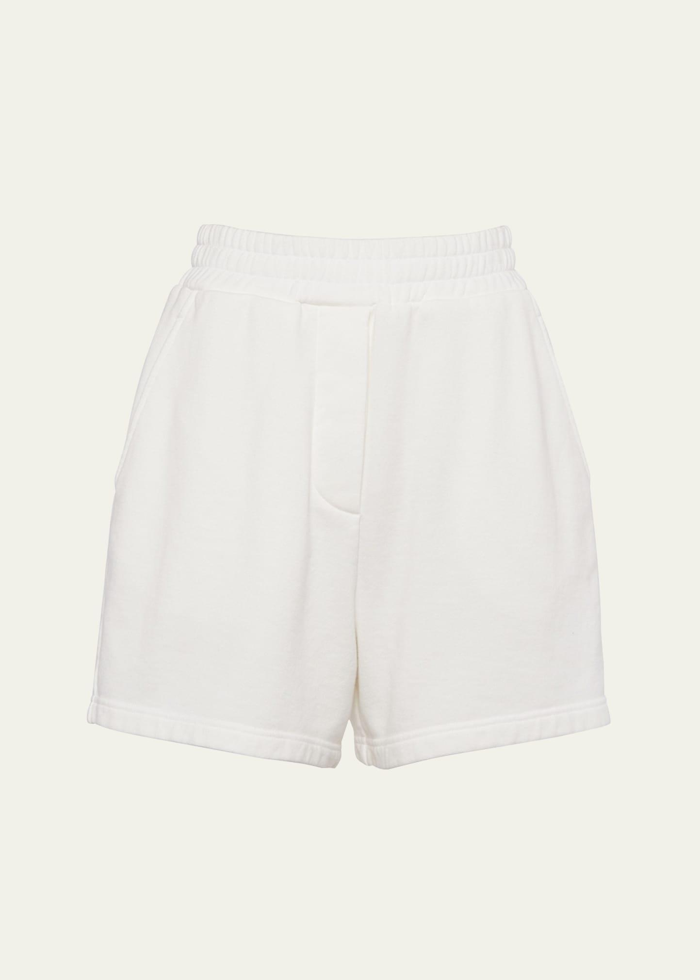 Plush Elastic Waist Shorts Product Image