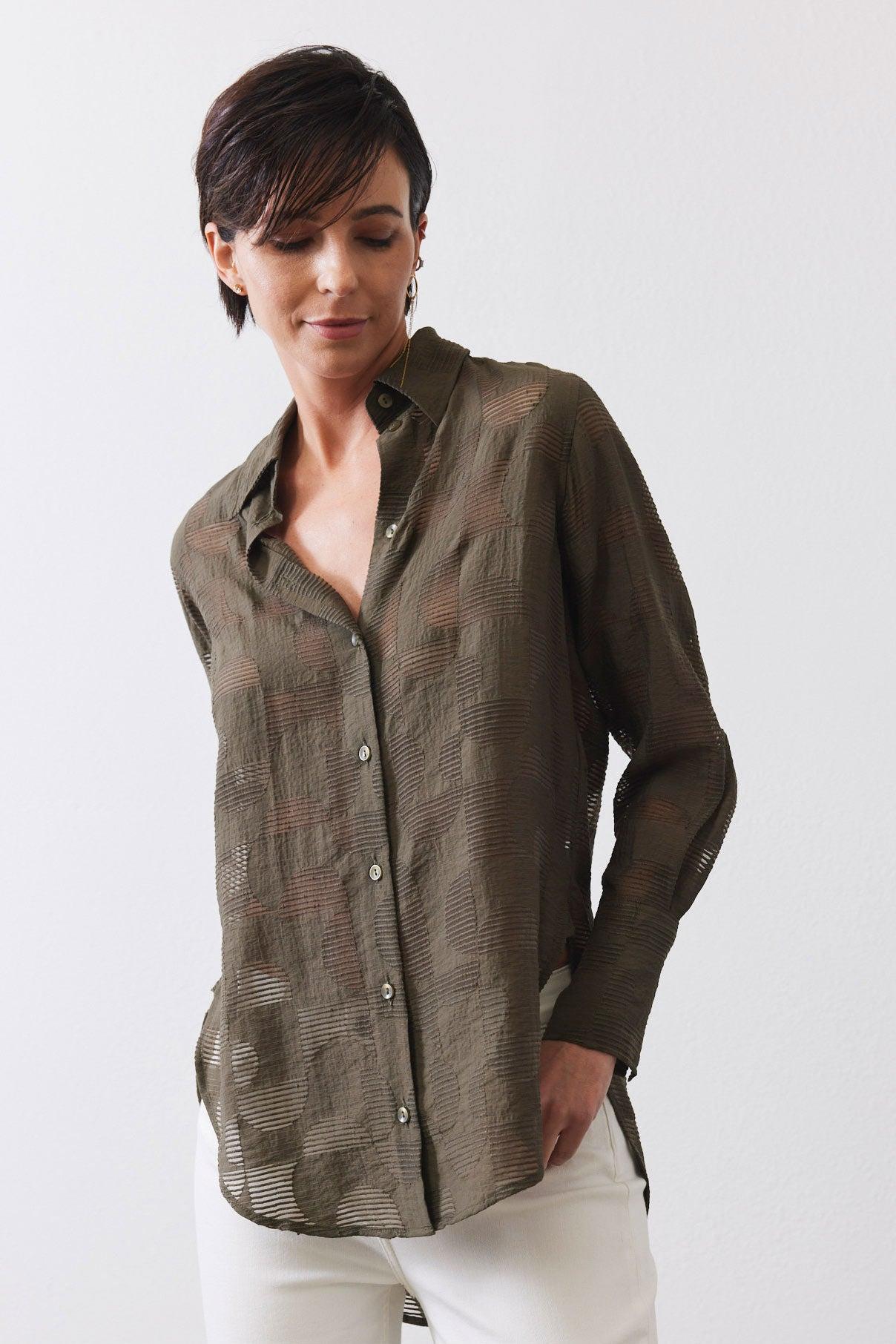 Fairway Geo Sheer Tunic Product Image