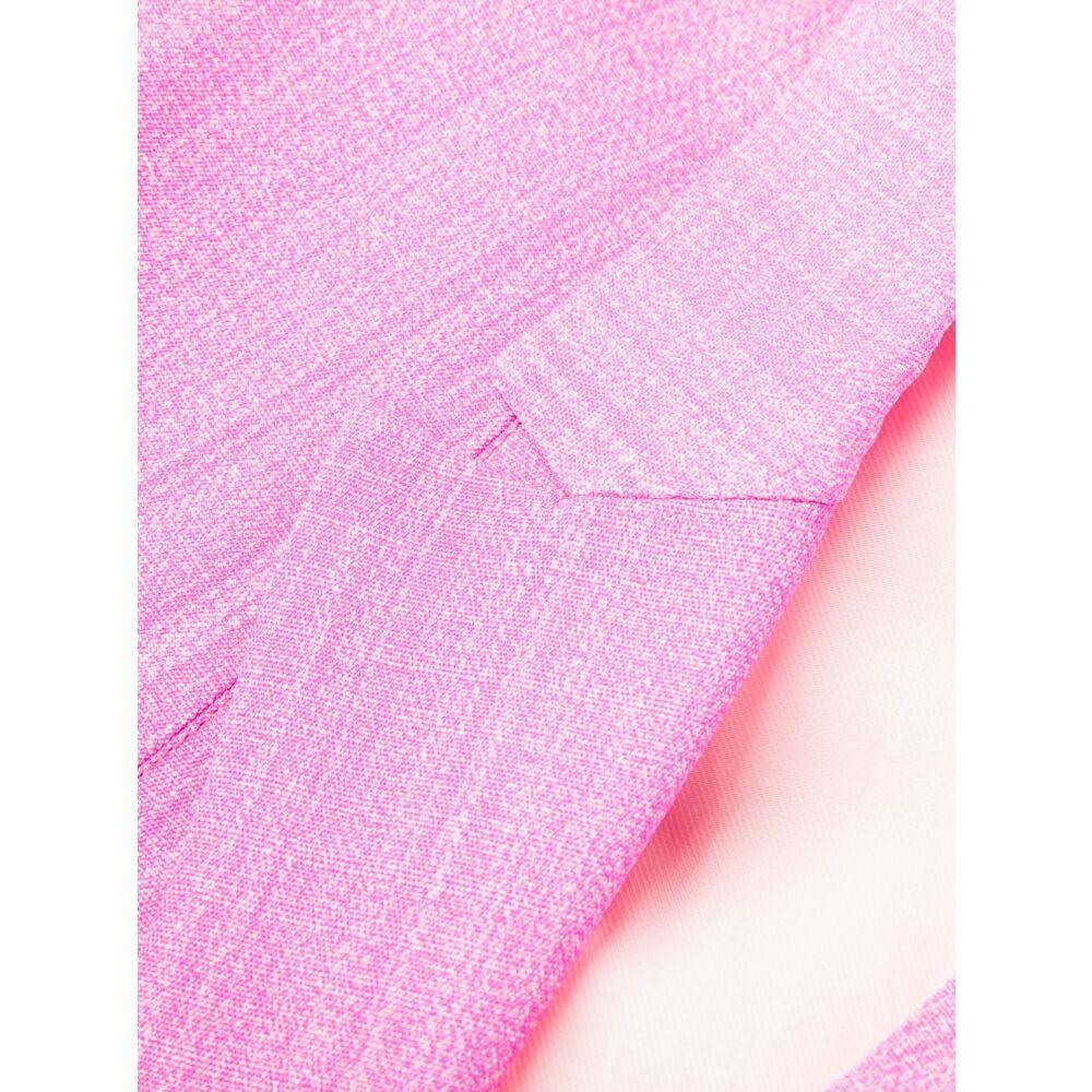 JACQUEMUS Bari Cutout Single-breasted Mini Blazer Dress In Pink Product Image