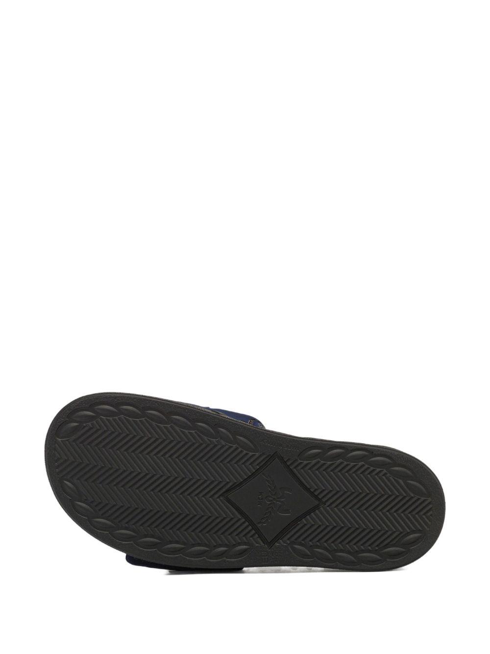 monogram-pattern slides Product Image