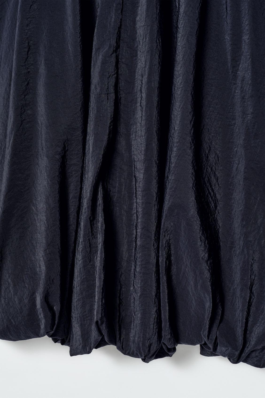 SLEEVELESS BUBBLE-HEM MIDI DRESS Product Image