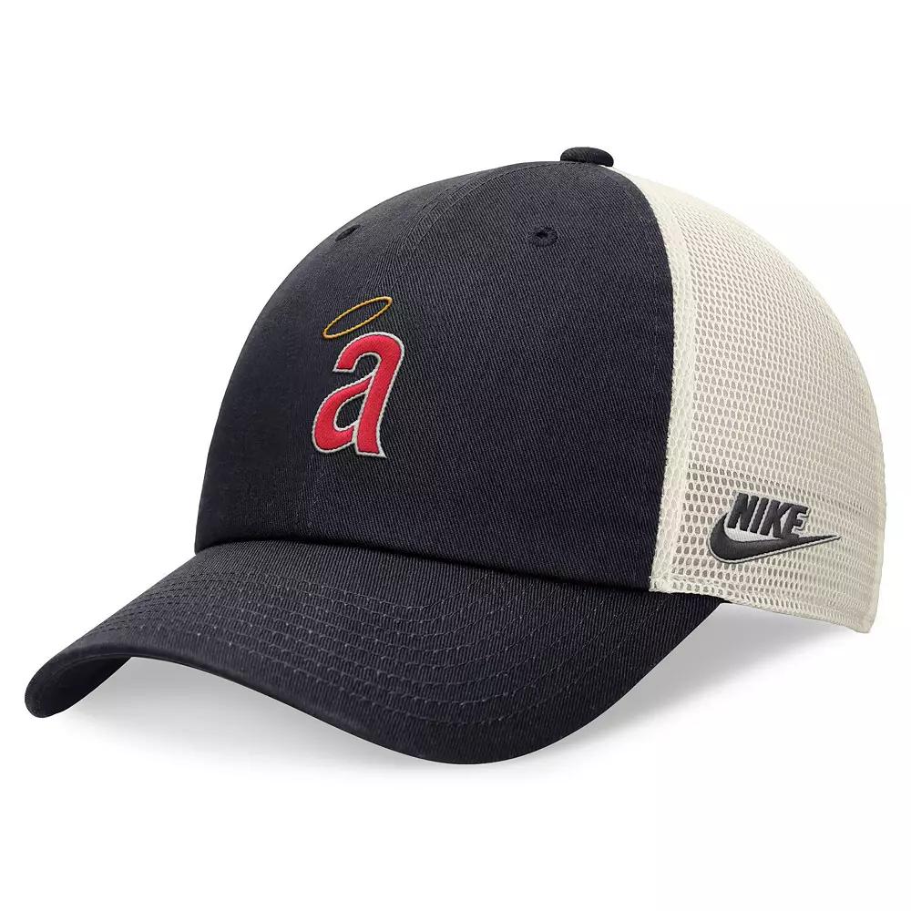 Men's Nike Navy California Angels Cooperstown Collection Rewind Club Trucker Adjustable Hat, Size: Medium/Large, Mlb Blue Product Image