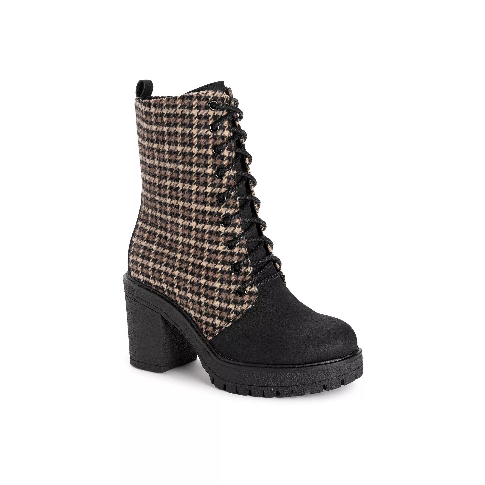 MUK LUKS Riser Jazz Women's Combat Boots,  Product Image