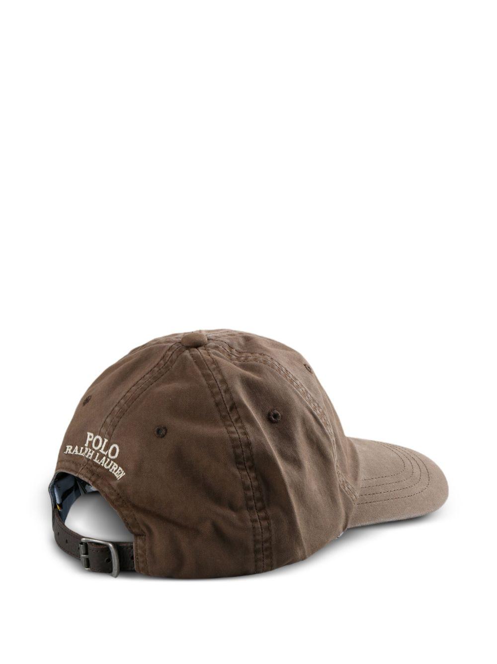 embroidered cotton baseball cap Product Image