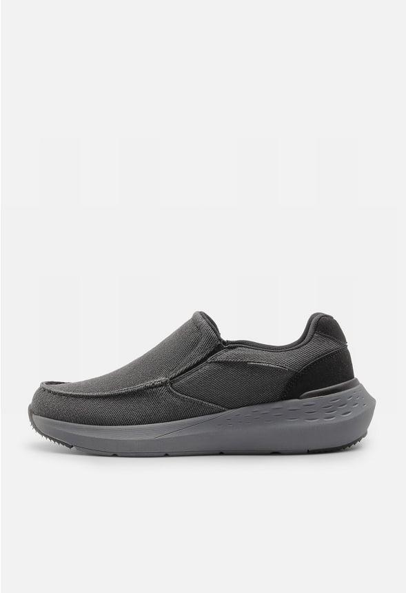 Men's Casual Canvas Slip-On Loafers Product Image