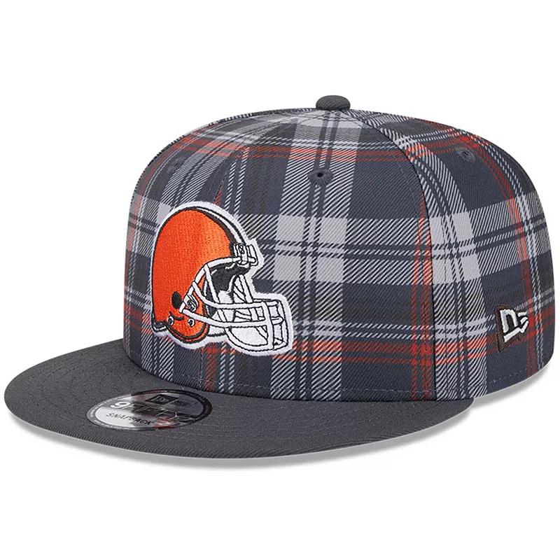 Men's New Era Gray Cleveland Browns 2024 Sideline Statement 9FIFTY Snapback Hat, Grey Product Image