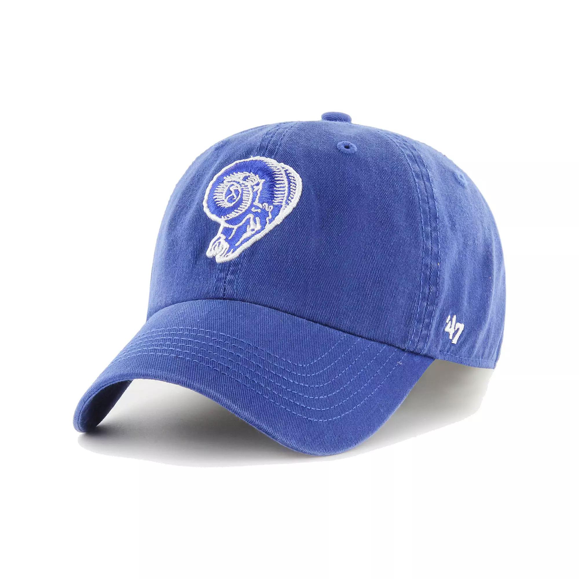 Men's '47 Royal Los Angeles Rams Gridiron Classics Franchise Legacy Fitted Hat,  Product Image