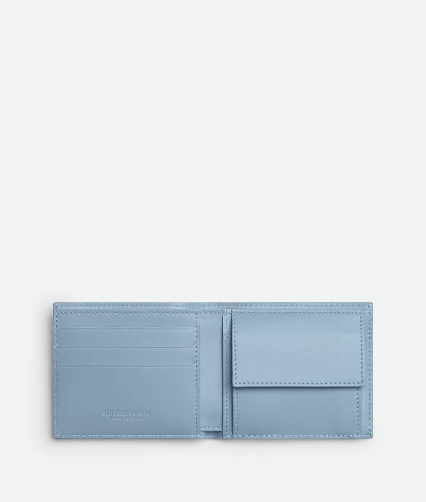 Men's Cassette Bi-Fold Wallet With Coin Purse in Blue melange/ice Product Image