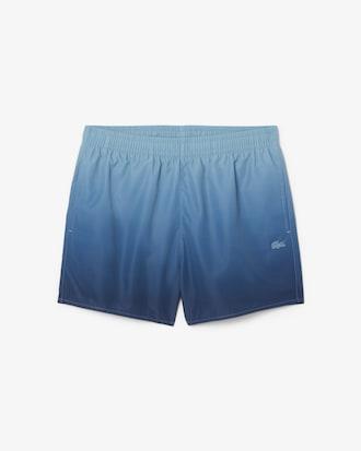 Short Ombré Print Swim Trunks Product Image