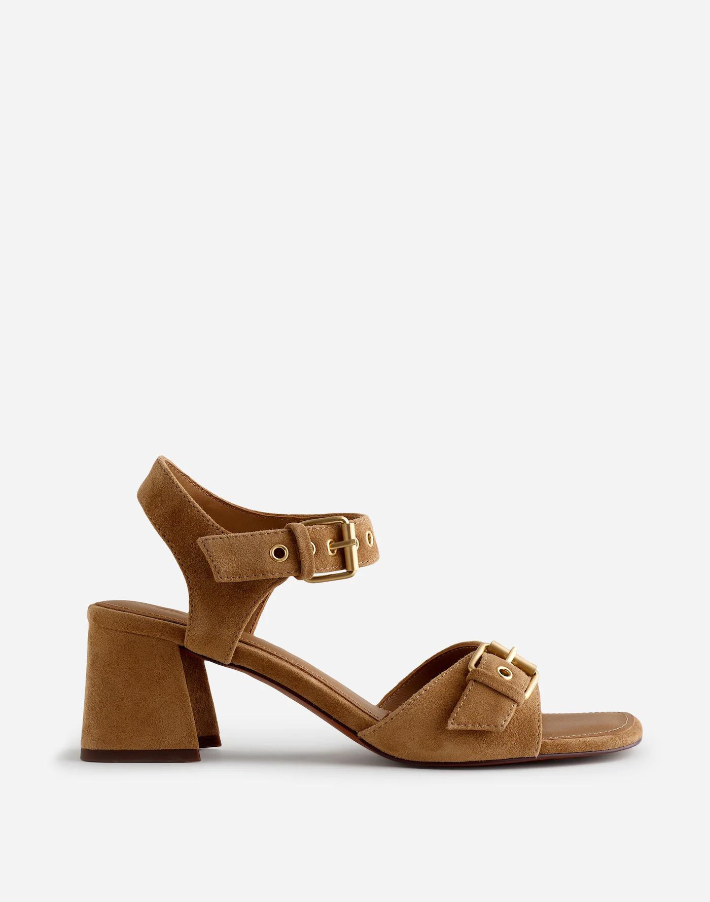 The Neeka Ankle-Strap Heeled Sandal Product Image