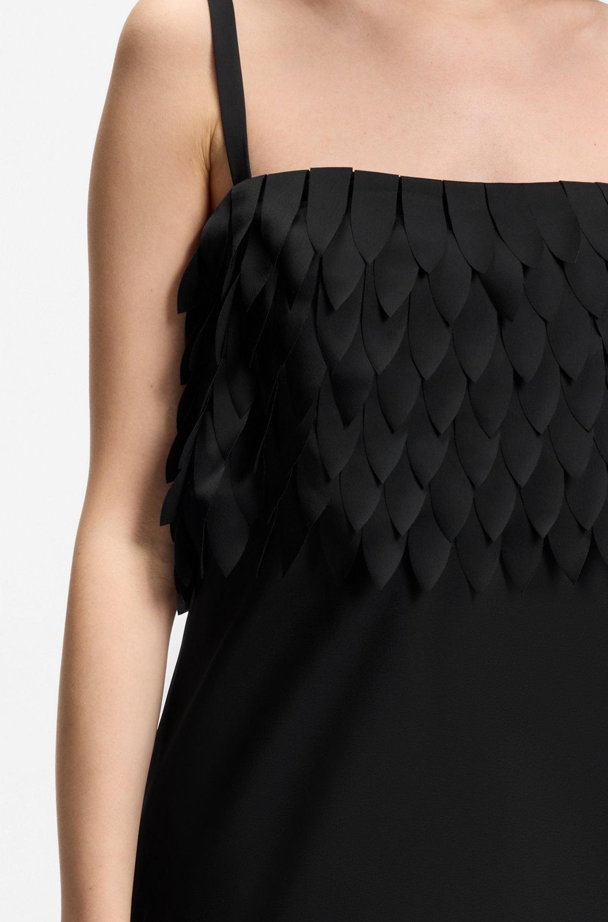 Strappy dress with laser-cut shapes Product Image