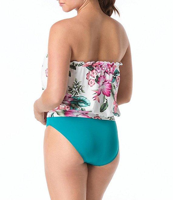 Coco Reef Classic Solids High Waisted Rollover Bikini Swim Bottom Product Image