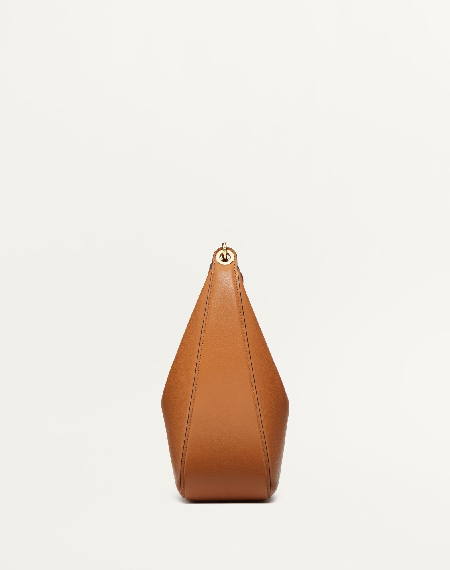 Vlogo Moon Medium Grainy Calfskin Hobo Bag With Chain Product Image