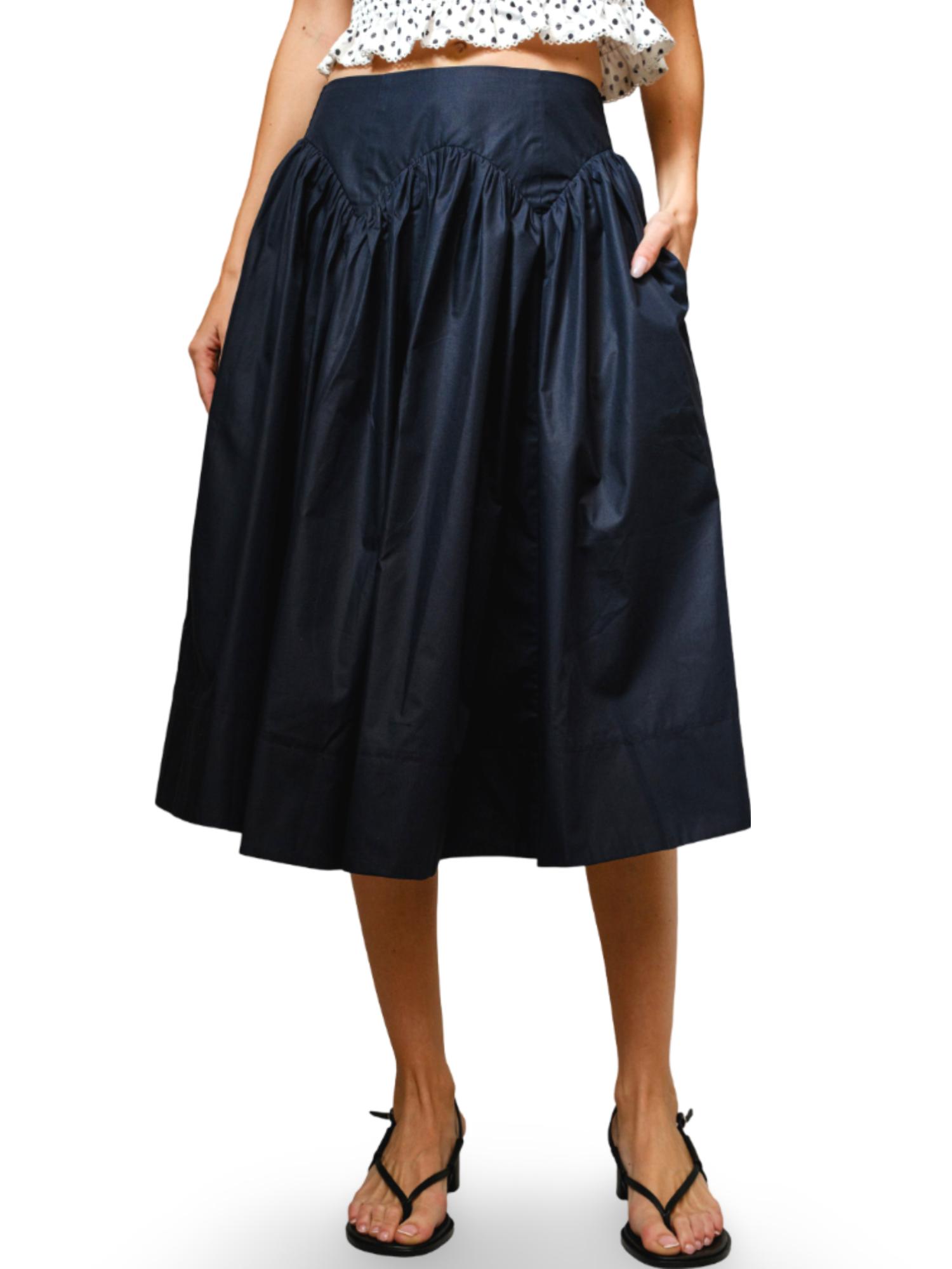 Blue B Smocked Midi Product Image