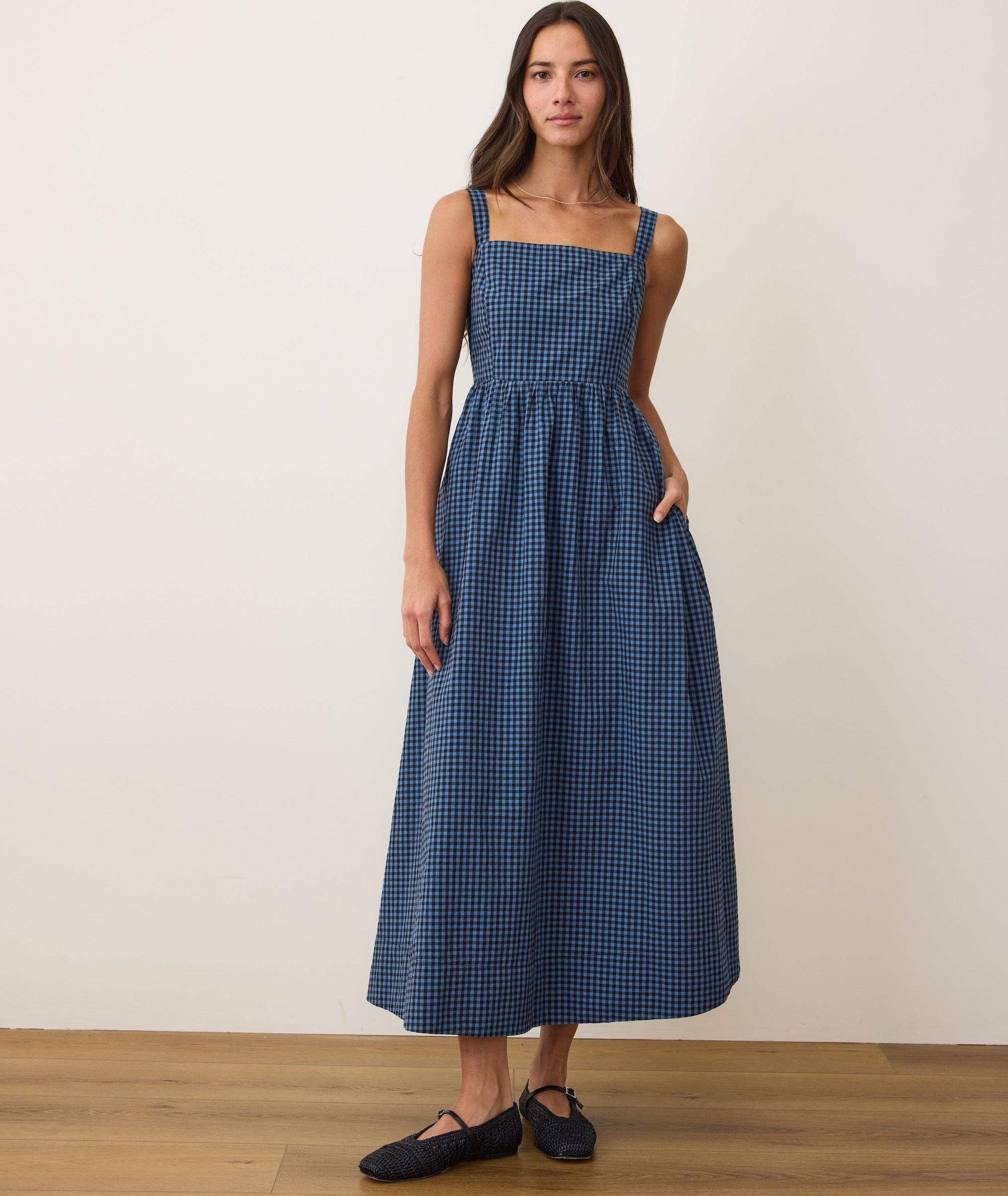 Demi Poplin Midi Dress Product Image