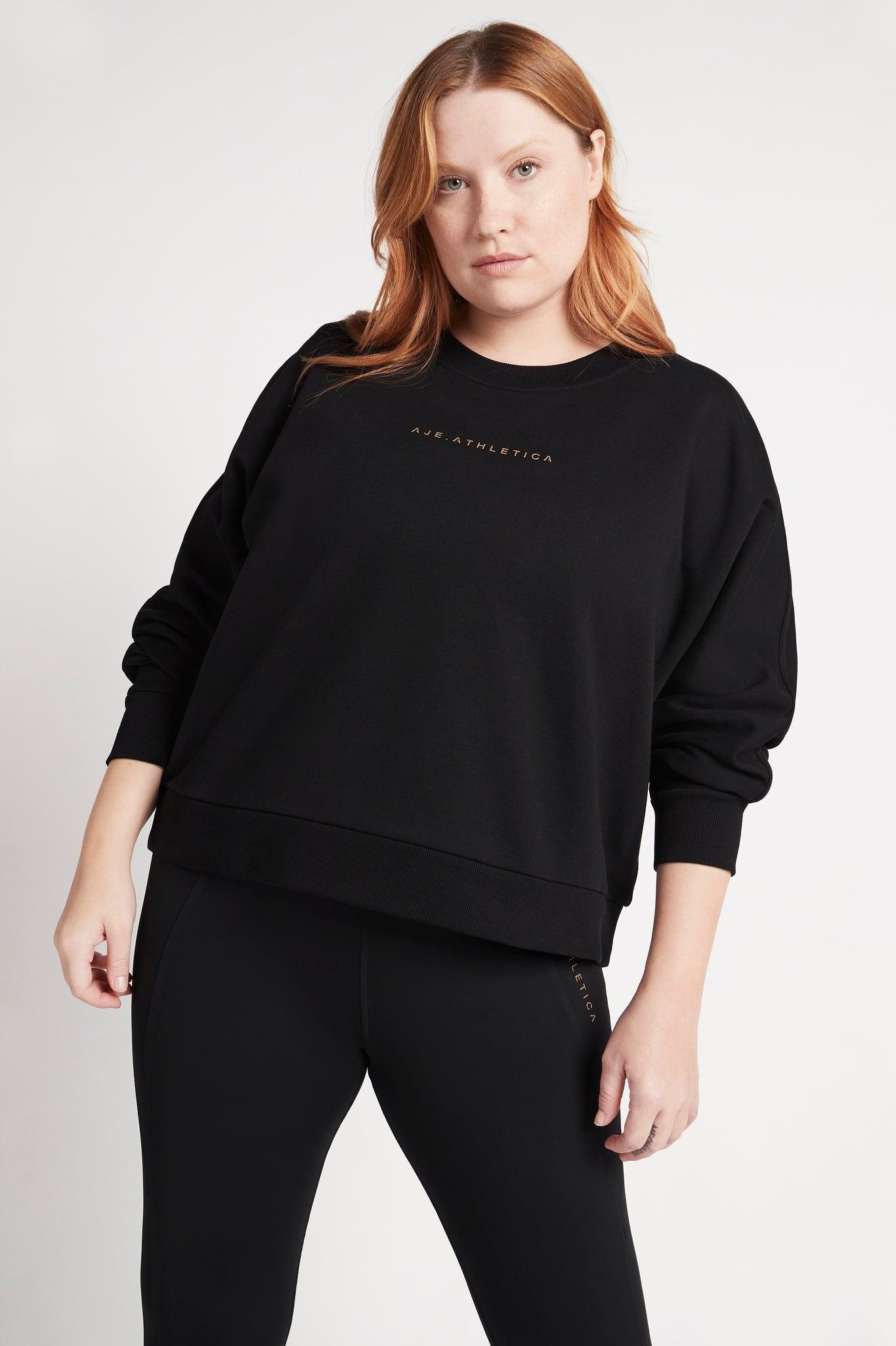 Metallic Signature Logo Crew Jumper 401 Product Image