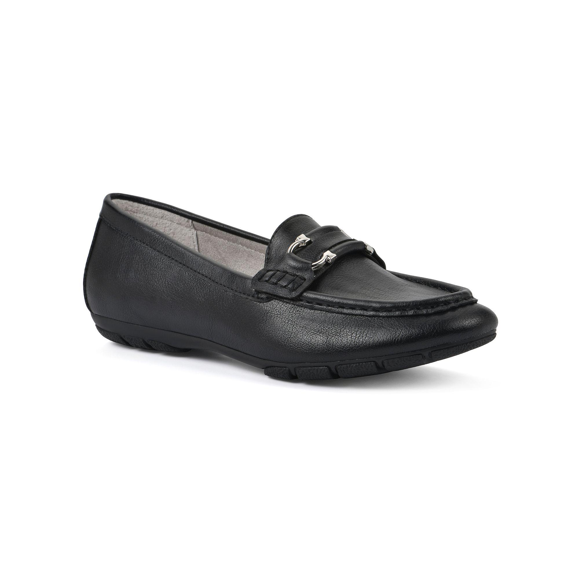 Cliffs by White Mountain Glaring Women's Loafers, Size: 7, Black Grainy Product Image