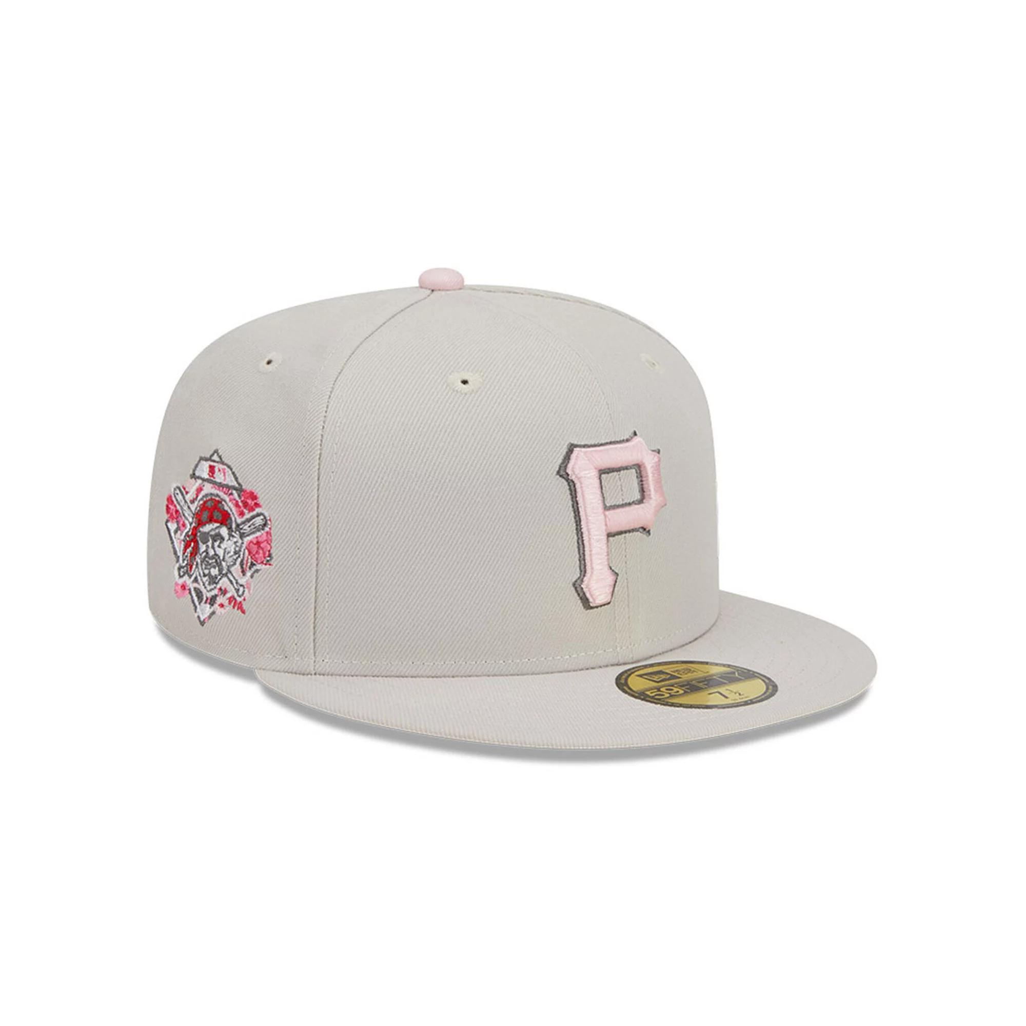 Men's New Era  Khaki Pittsburgh Pirates 2023 Mother's Day On-Field 59FIFTY Fitted Hat, Size: 8, Beig K Product Image