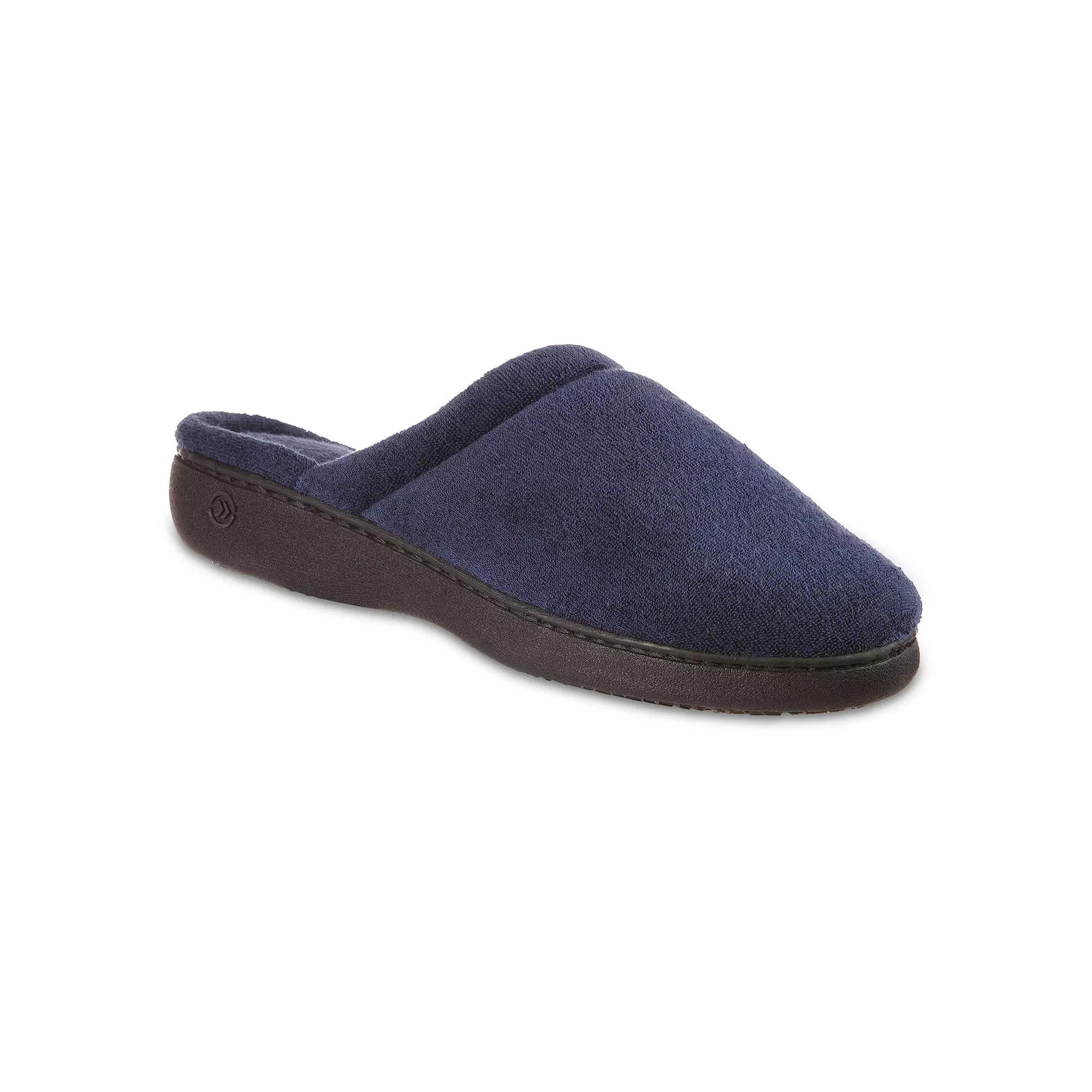 isotoner Embroidered Terry Secret Sole Women's Clog Slippers,  Product Image