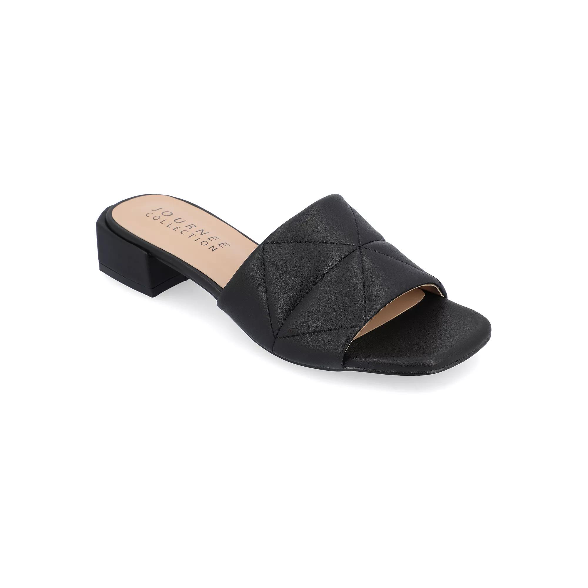 Journee Elidia Women's Block Heel Sandals,  Product Image