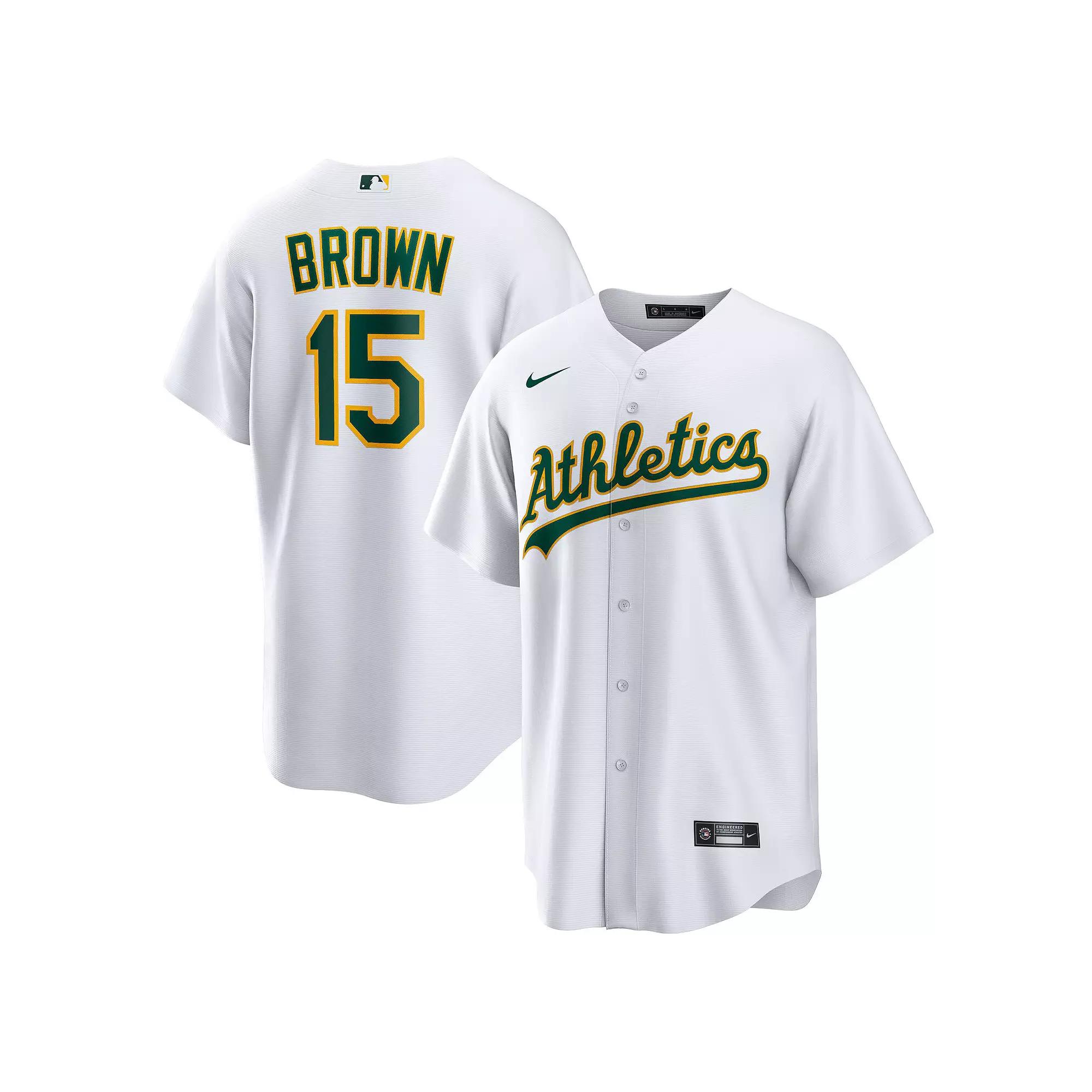 Men's Nike Seth Brown White Oakland Athletics Home Replica Jersey,  Product Image