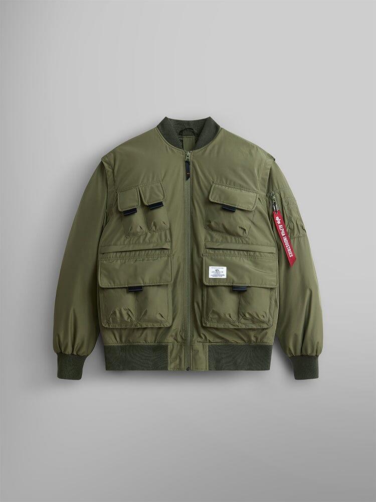 MULTI POCKET BOMBER JACKET Male Product Image