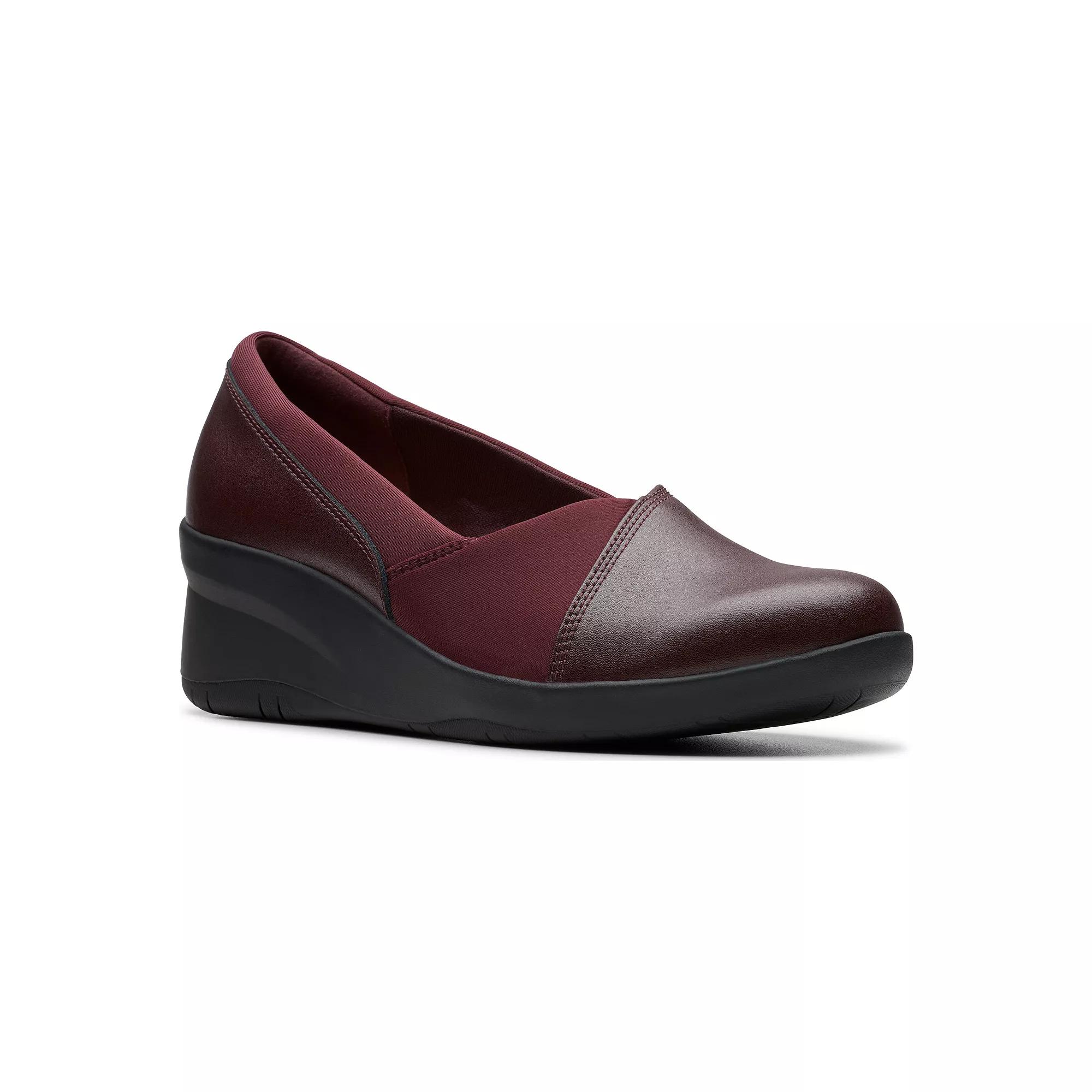 Clarks® Suttyn Walk Women's Leather Wedges,  Product Image