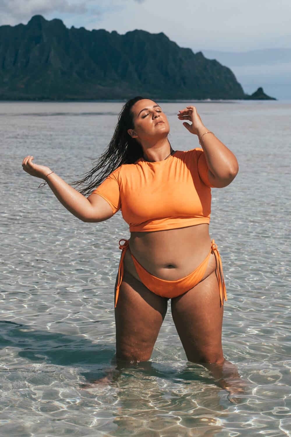 Fortuna Bikini Bottom - Volcano Female Product Image