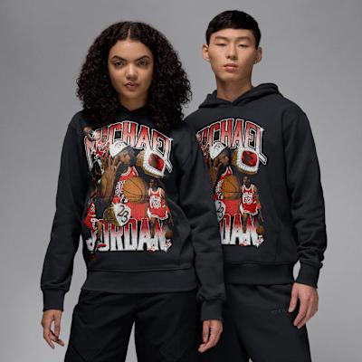 Jordan Flight Fleece Men's Graphic Pullover Hoodie Product Image
